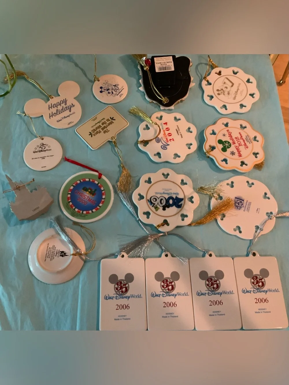 Vintage Disney Chritmas Ornaments Bundle 24pc